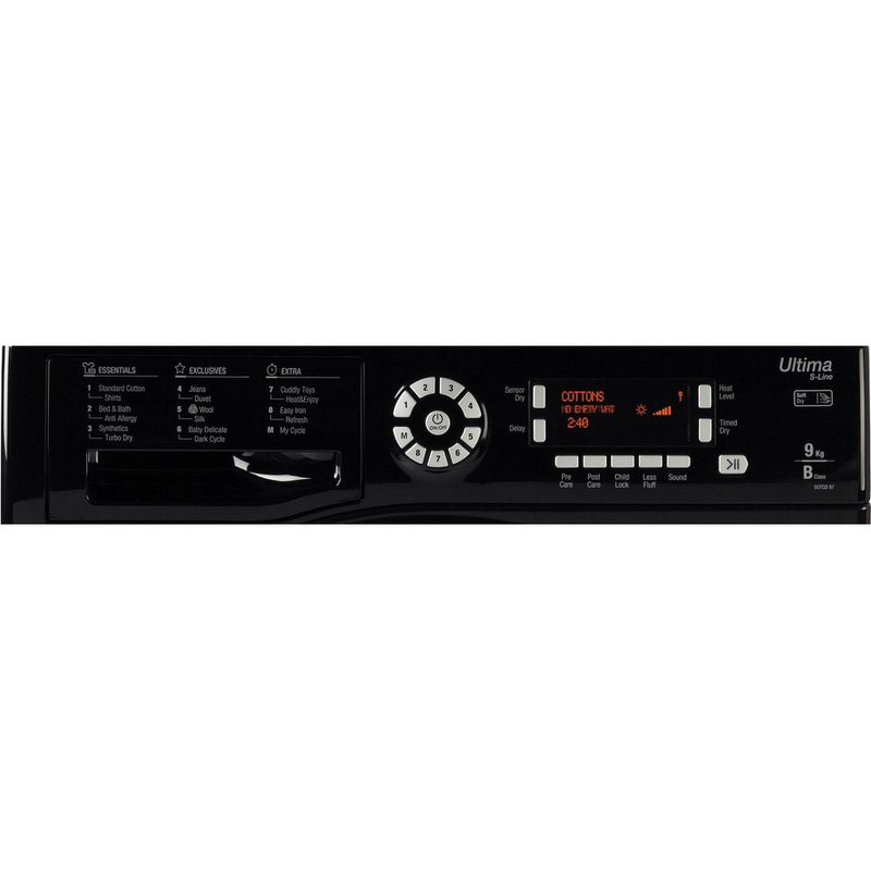 Hotpoint-Dryer-SUTCD-97B-6KM--UK--Black-Control-panel