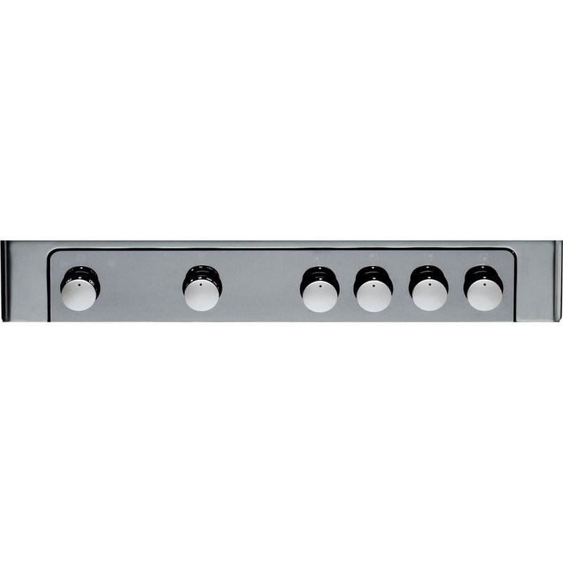 Hotpoint-Cooker-DHG65SG1CX-Inox-Control-panel