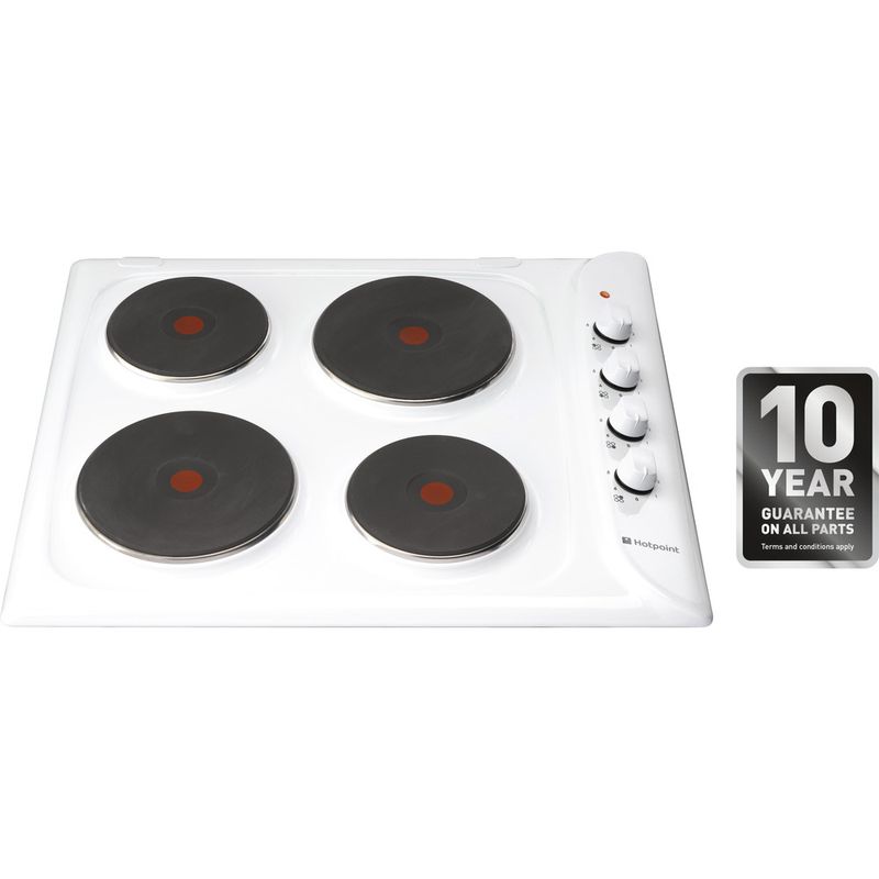 White ceramic deals electric hob