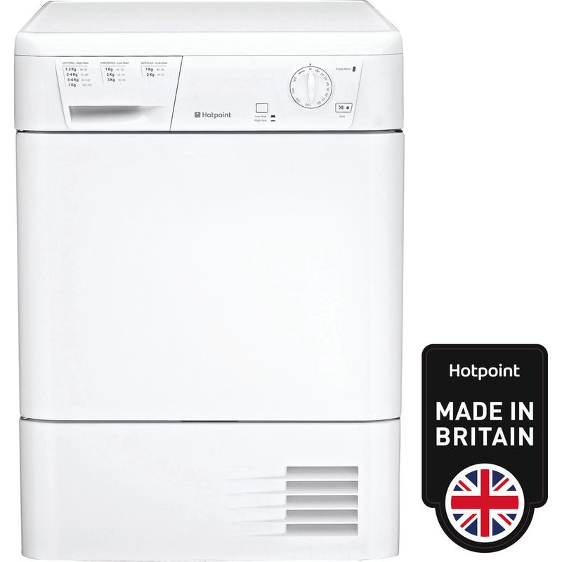 Freestanding tumble dryer Hotpoint FETC 70B P (UK) Hotpoint