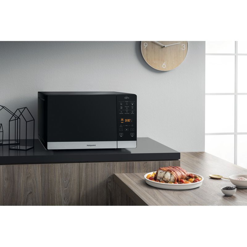 Freestanding Microwave oven Hotpoint MWH 27343 B