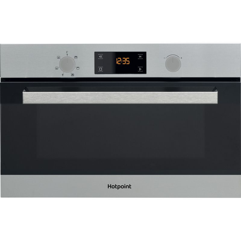 Hotpoint Microwave Built-in MD 344 IX H Stainless steel Electronic 31 MW+Grill function 1000 Frontal