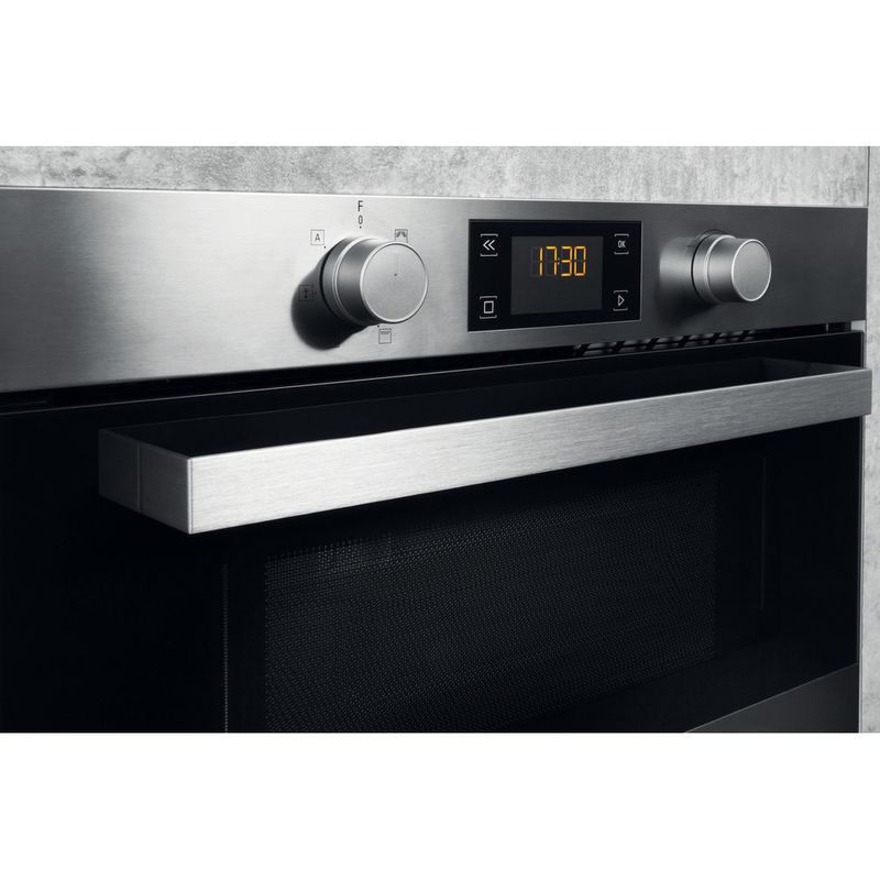 Hotpoint Microwave Built-in MD 344 IX H Stainless steel Electronic 31 MW+Grill function 1000 Lifestyle control panel