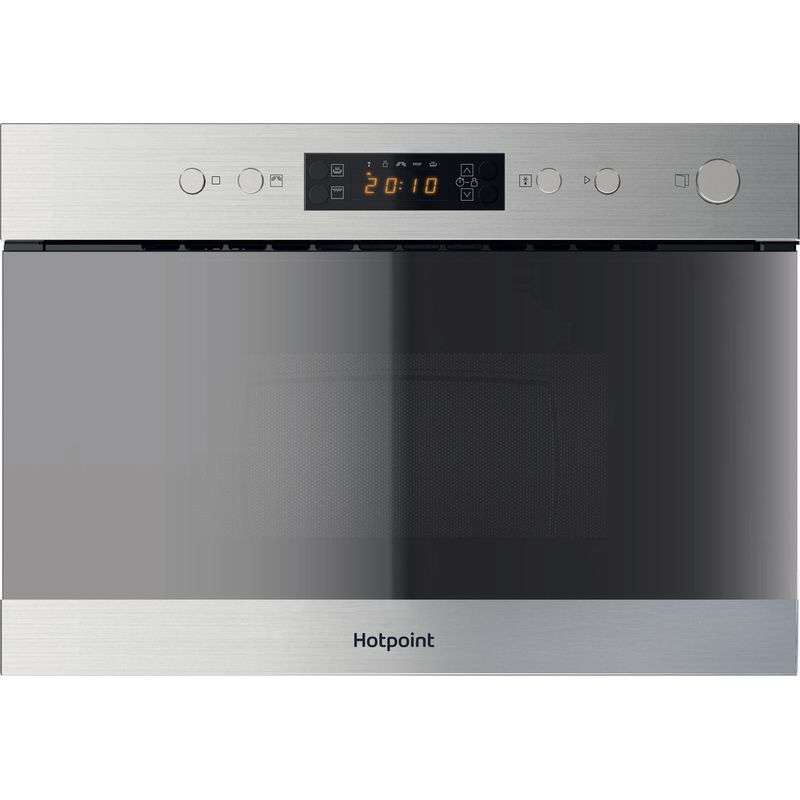 Hotpoint Microwave Built-in MN 314 IX H Stainless steel Electronic 22 MW+Grill function 750 Frontal