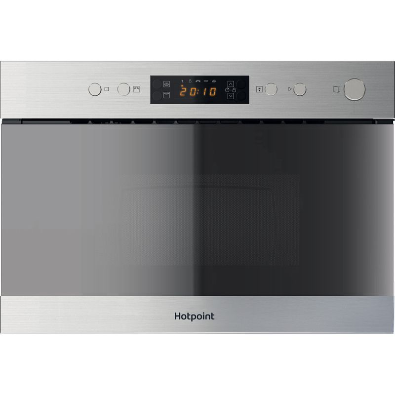 Hotpoint-Microwave-Built-in-MN-314-IX-H-Stainless-steel-Electronic-22-MW-Grill-function-750-Frontal