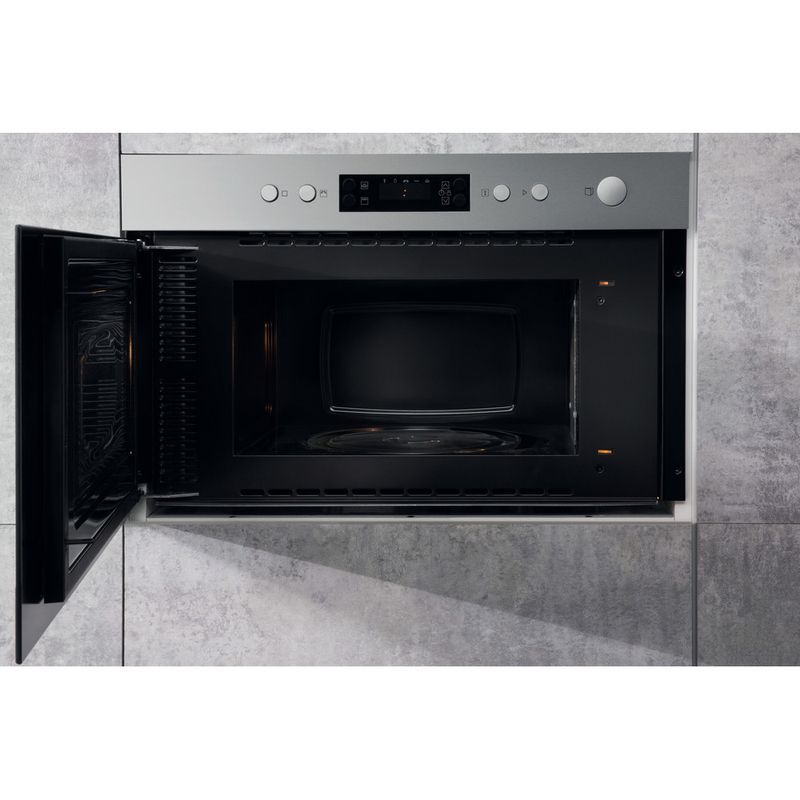 Hotpoint Microwave Built-in MN 314 IX H Stainless steel Electronic 22 MW+Grill function 750 Lifestyle frontal open