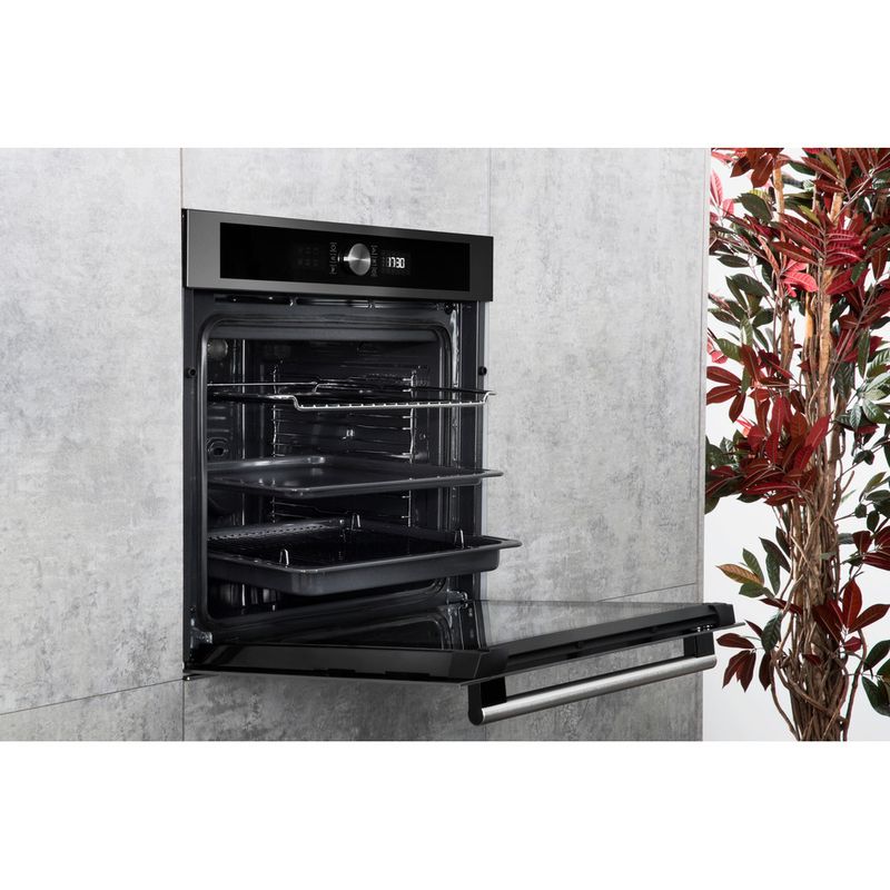 Hotpoint OVEN Built-in SI4 854 H IX Electric A+ Lifestyle perspective open