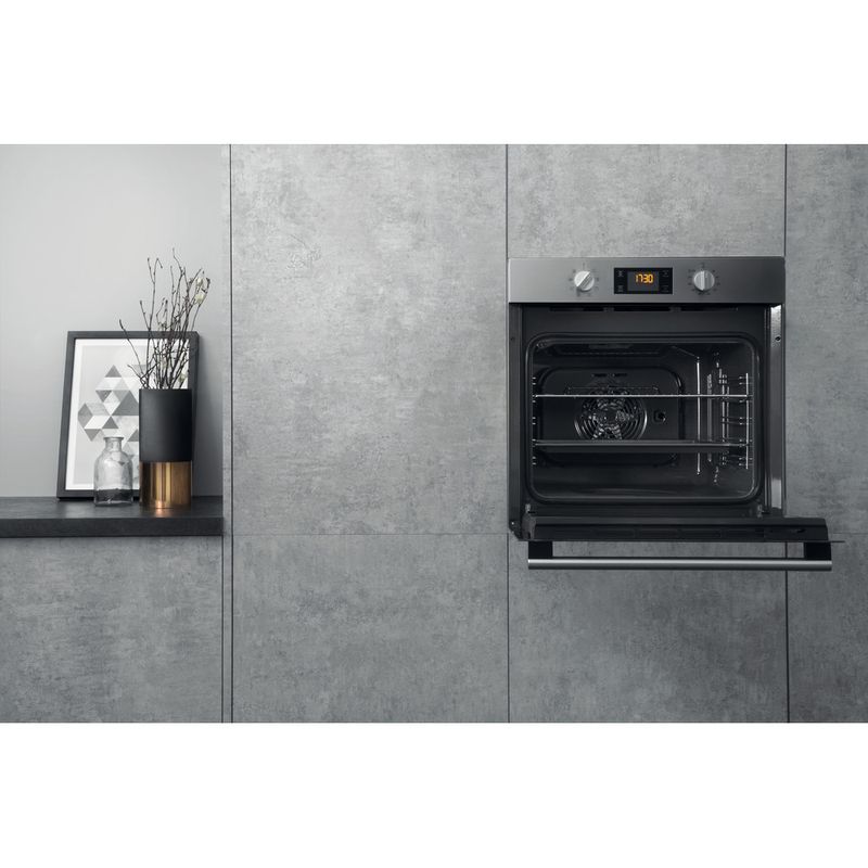 Hotpoint OVEN Built-in SA4 544 H IX Electric A Lifestyle frontal open