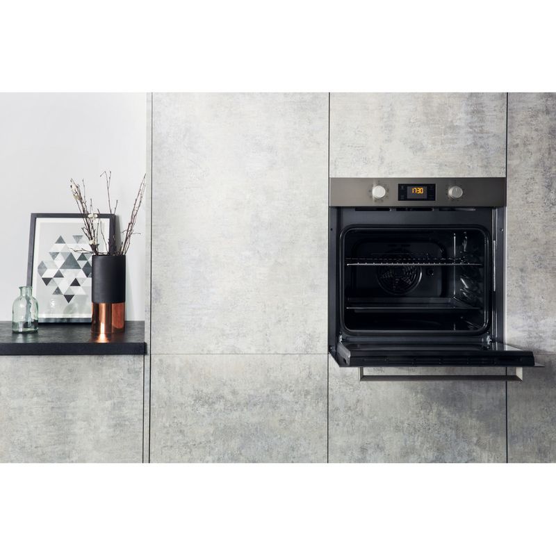 Hotpoint OVEN Built-in SA3 540 H IX Electric A Lifestyle frontal open