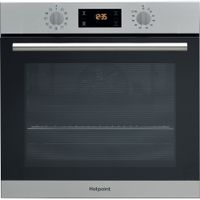 Hotpoint Class 2 MultiFlow Built-In Electric Single Oven - Stainless Steel - Pyrolytic - A+ Rated - SA2 840 P IX