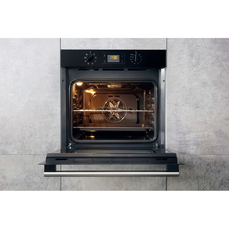 Hotpoint OVEN Built-in SA2 540 H BL Electric A Lifestyle frontal open