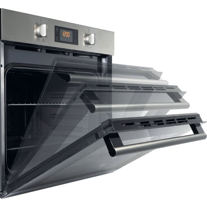 Hotpoint OVEN Built-in SA2 544 C IX Electric A Lifestyle perspective open