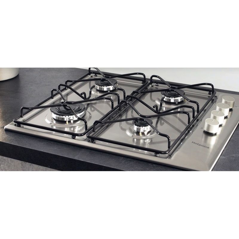 Hotpoint HOB PAN 642 IX/H Inox GAS Lifestyle perspective