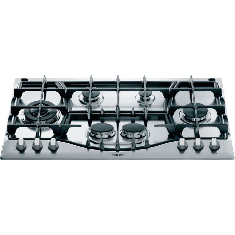 Hotpoint HOB PHC 961 TS/IX/H Inox GAS Frontal top down