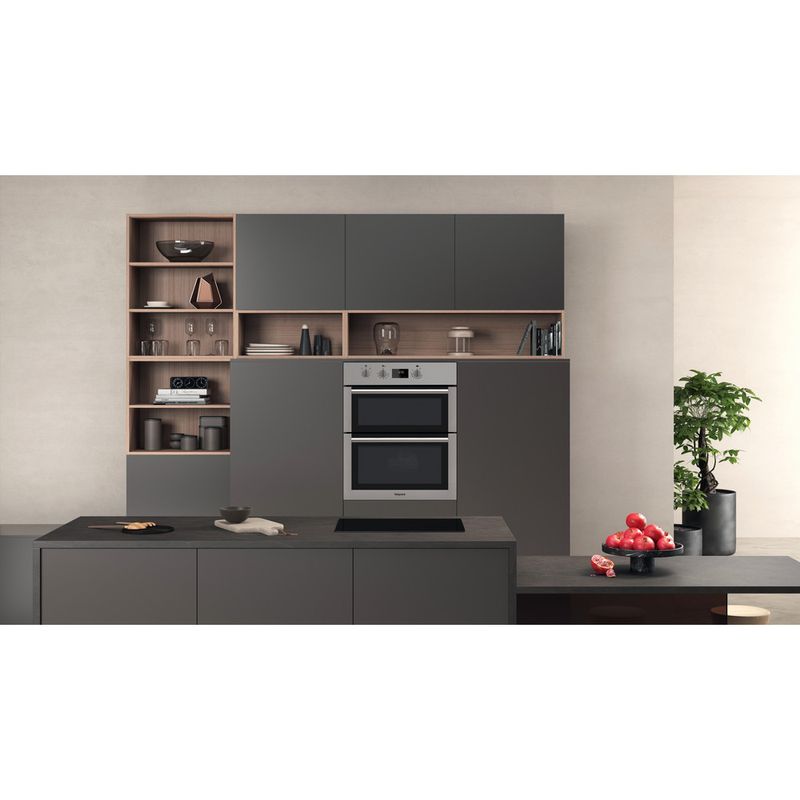 Hotpoint Double oven DU4 541 IX Inox A Lifestyle frontal
