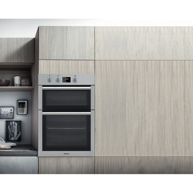 Hotpoint Double oven DD4 541 IX Inox A Lifestyle frontal