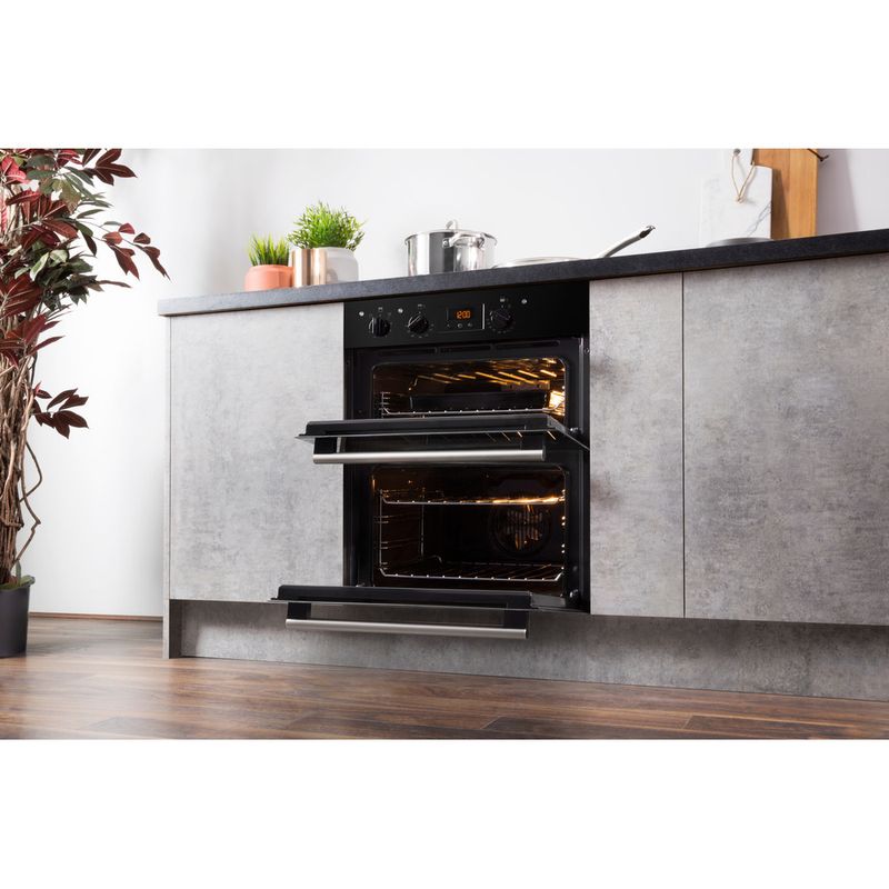 Built in double oven Hotpoint DU2 540 BL Hotpoint