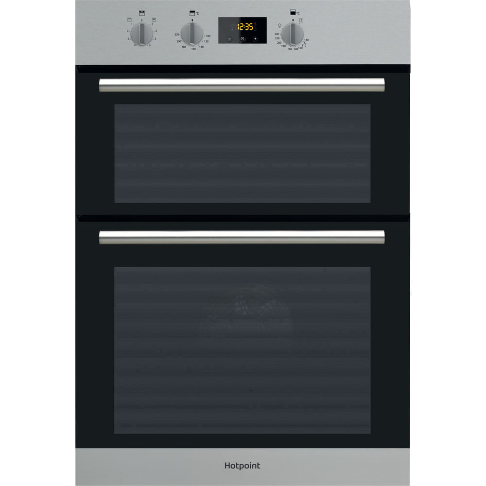 Hotpoint Class 2 Built-in Electric Fan Double Oven - Stainless Steel