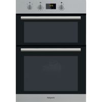 Hotpoint Class 2 Built-in Electric Fan Double Oven - Stainless Steel - A Rated - DD2 540 IX