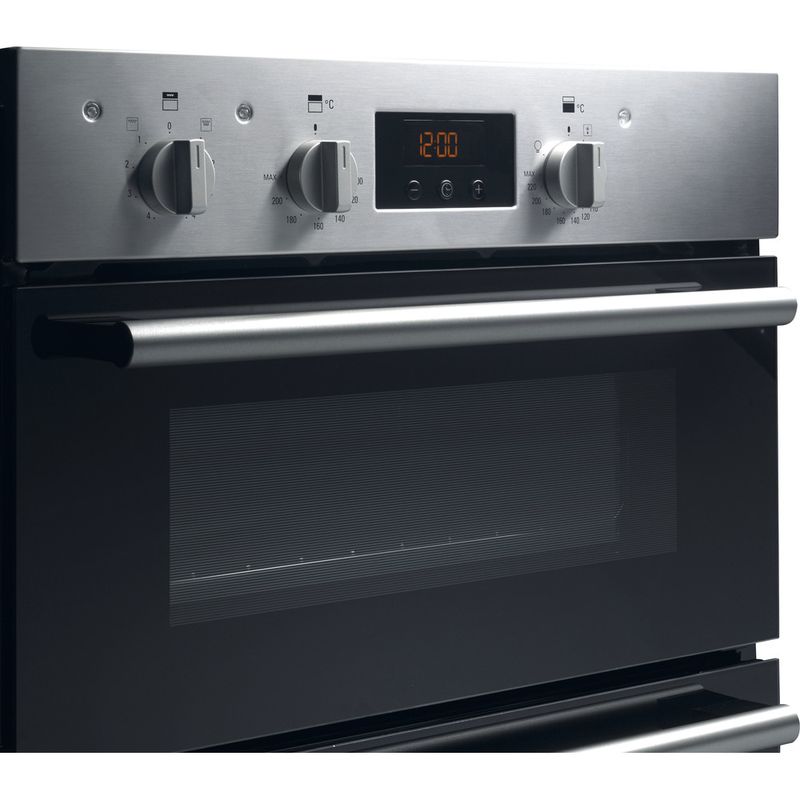 Hotpoint Double oven DD2 540 IX Inox A Perspective