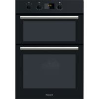 Hotpoint Class 2 Built-in Electric Fan Double Oven - Black - A Rated - DD2 540 BL