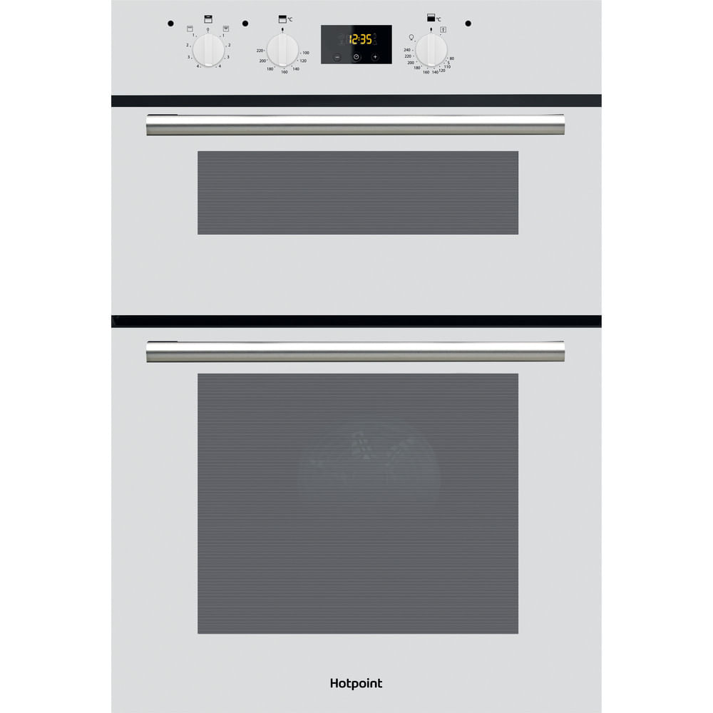 Hotpoint Class 2 Built-in Electric Fan Double Oven - White