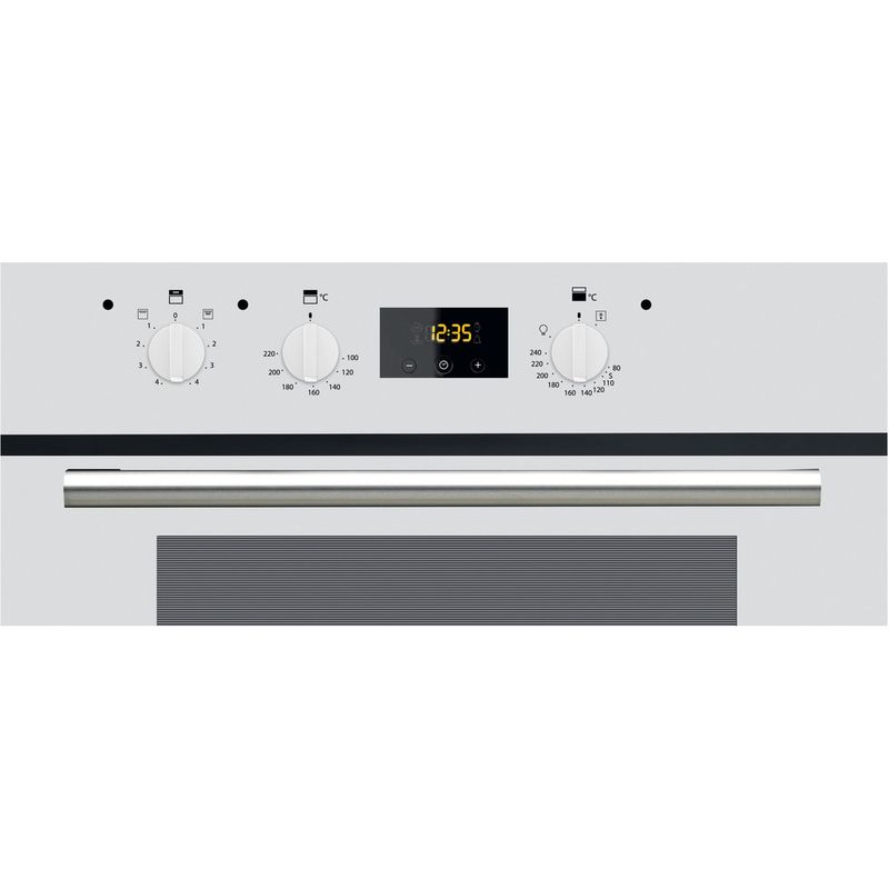 Hotpoint Double oven DD2 540 WH White A Control panel