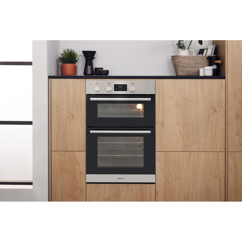 Built in double oven Hotpoint DD2 544 C IX - Hotpoint