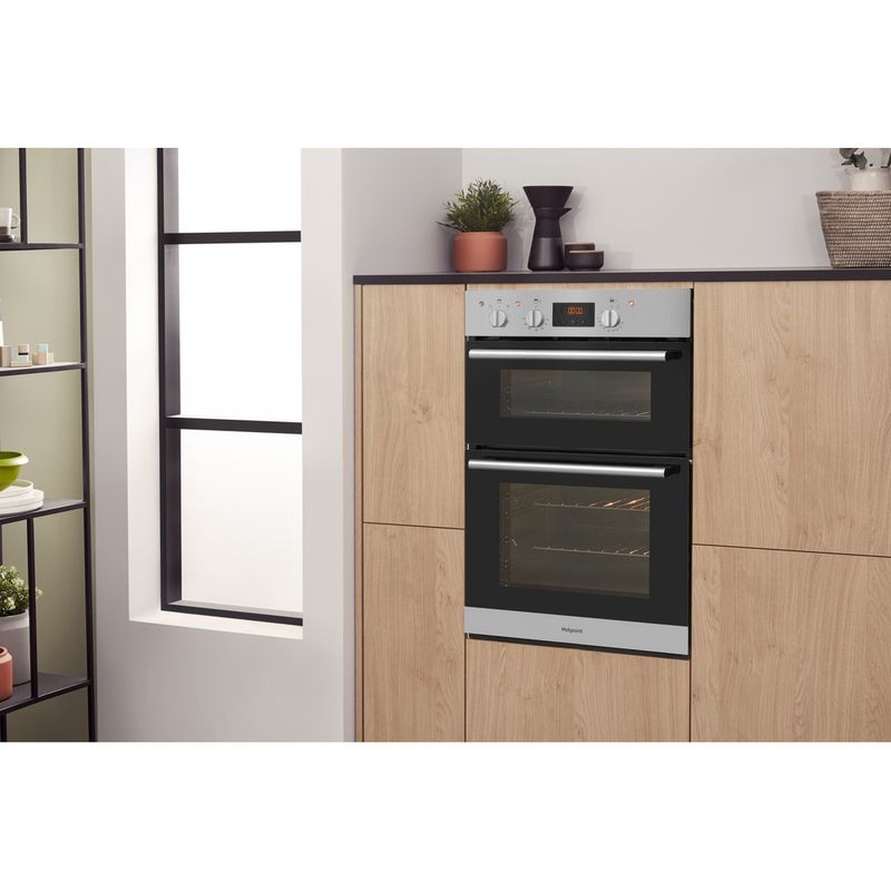 Hotpoint Double oven DD2 544 C IX Inox A Lifestyle perspective