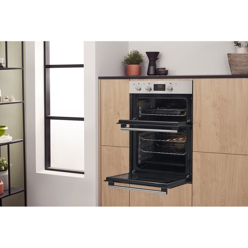 Built in double oven Hotpoint DD2 544 C IX - Hotpoint