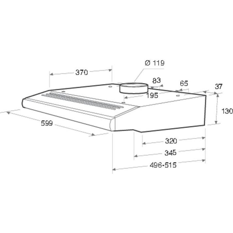 Hotpoint-HOOD-Built-in-PSLCSE-65F-AS-K-Black-Freestanding-Not-available-Technical-drawing