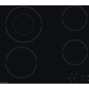 Hotpoint-HOB-HR-612-C-H-Black-Radiant-vitroceramic-Frontal