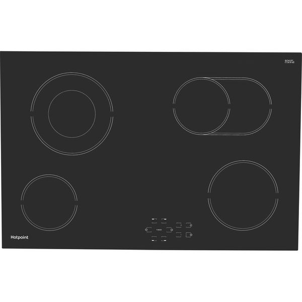 Hotpoint HOB HR 724 B H Black Radiant vitroceramic Frontal