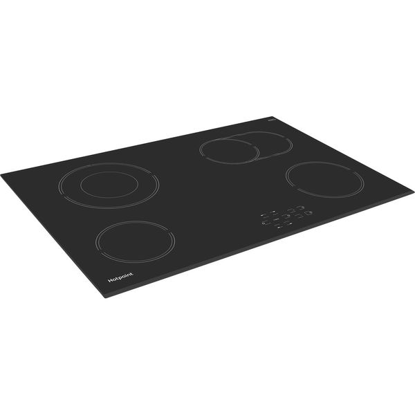 Hotpoint HOB HR 724 B H Black Radiant vitroceramic Perspective