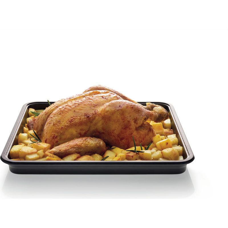 Hotpoint Microwave Freestanding MWH 26321 MB Black Electronic 25 MW+Grill function 800 Food