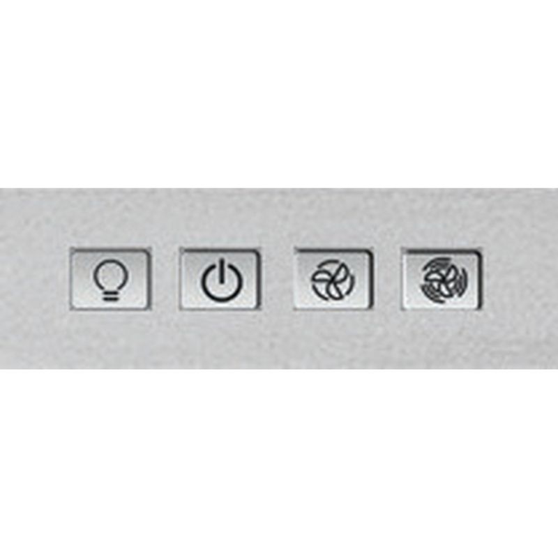 Hotpoint HOOD Built-in PHPN6.5 FLMX Inox Wall-mounted Mechanical Control panel