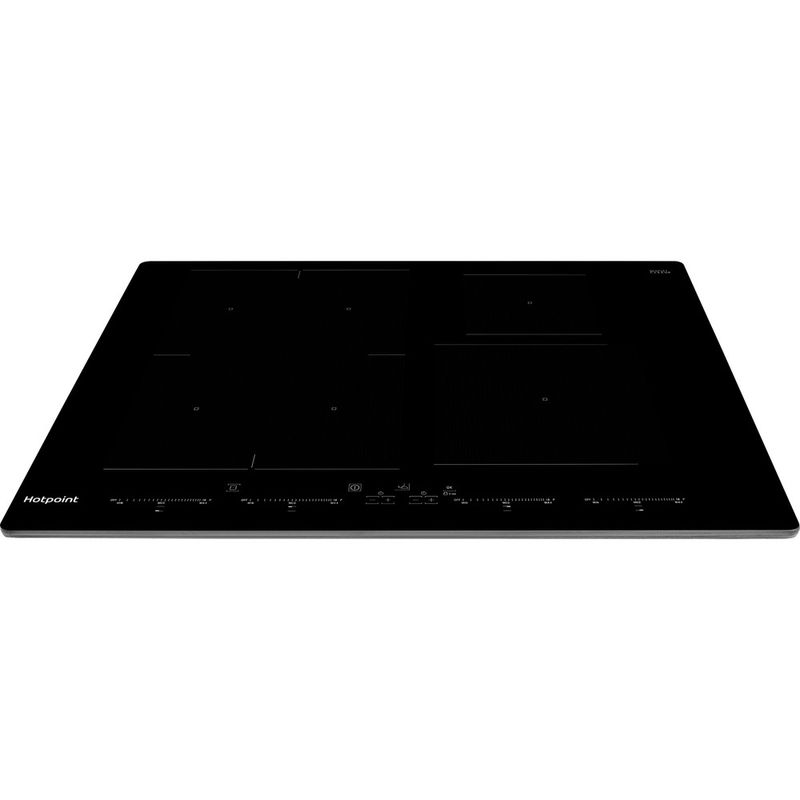 Hotpoint HOB ACO 654 NE Black Induction vitroceramic Frontal top down