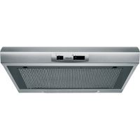 Hotpoint Pull Out Visor Hood - Filters Included - Stainless Steel -  60cm - D Rated - PSLMO 65F LS X