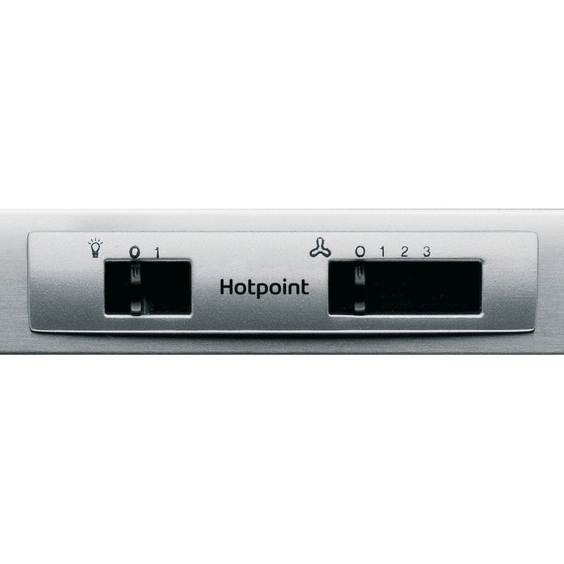 Hotpoint HOOD Built-in PSLMO 65F LS X Inox Built-in Mechanical Control panel