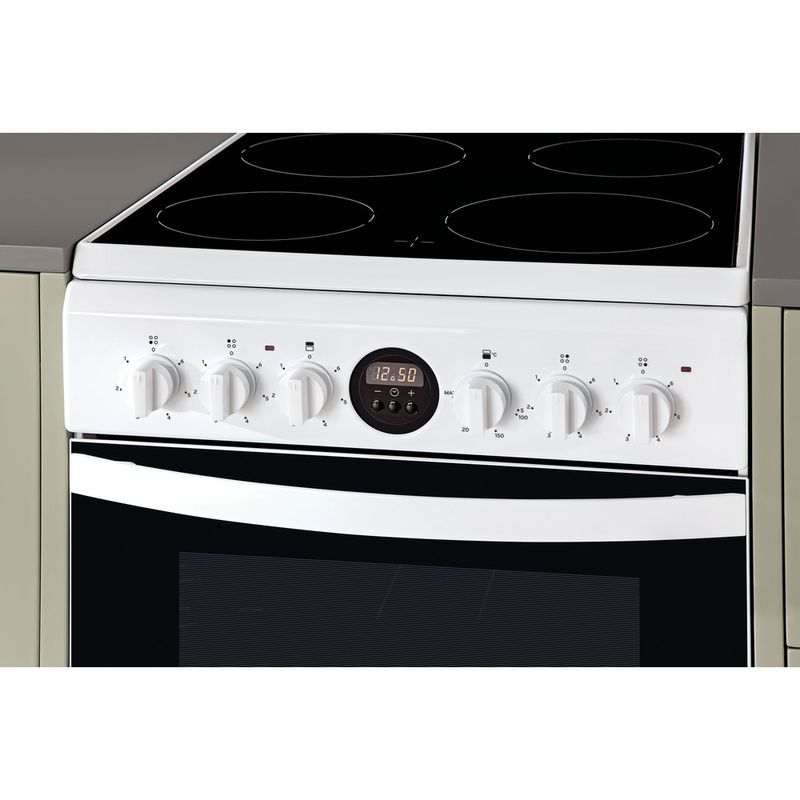 Hotpoint-Double-Cooker-HD5V93CCW-UK-White-A-Vitroceramic-Lifestyle-control-panel
