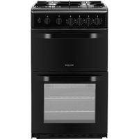 Hotpoint Gas Double Cooker - Black - 50cm - A Rated - HD5G00KCB/UK