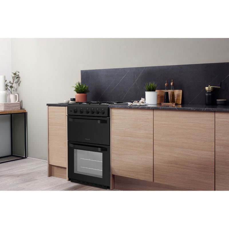 Double Cooker Hotpoint HD5G00KCB/UK Hotpoint