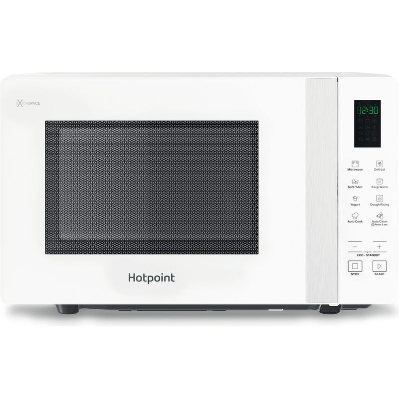 Hotpoint-Microwave-Freestanding-MWHF-201-W-White-Electronic-20-MW-only-800-Frontal