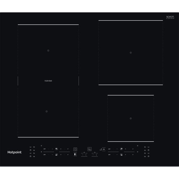 Hotpoint-HOB-TB-7960C-BF-Black-Induction-vitroceramic-Frontal