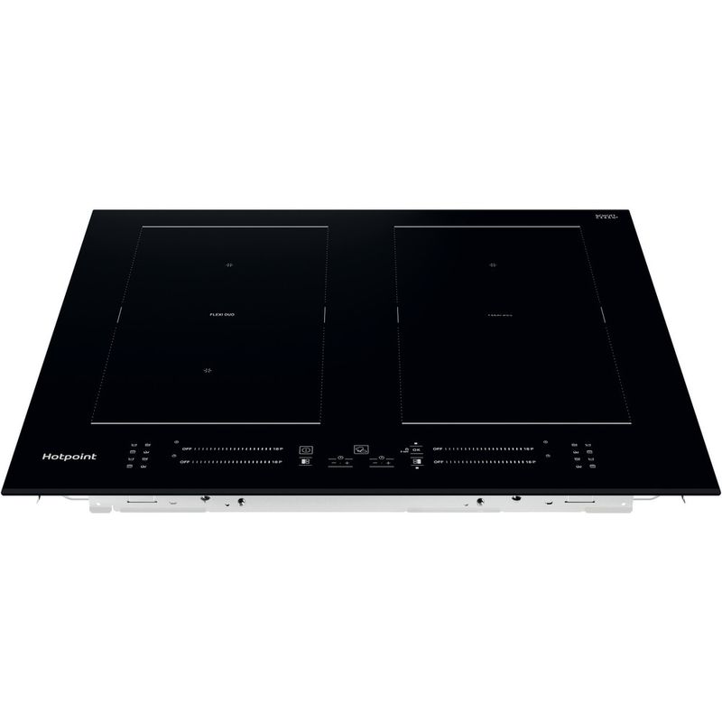 Hotpoint HOB TS 9960C BF Black Induction vitroceramic Frontal top down