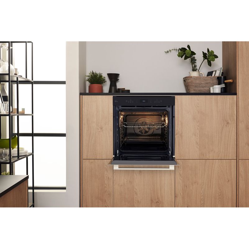 Hotpoint OVEN Built-in SI9 S8C1 SH IX H Electric A+ Lifestyle frontal open