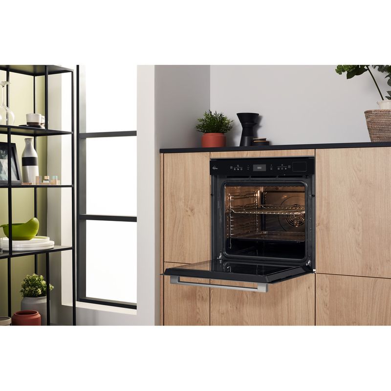 Hotpoint OVEN Built-in SI9 S8C1 SH IX H Electric A+ Lifestyle perspective open