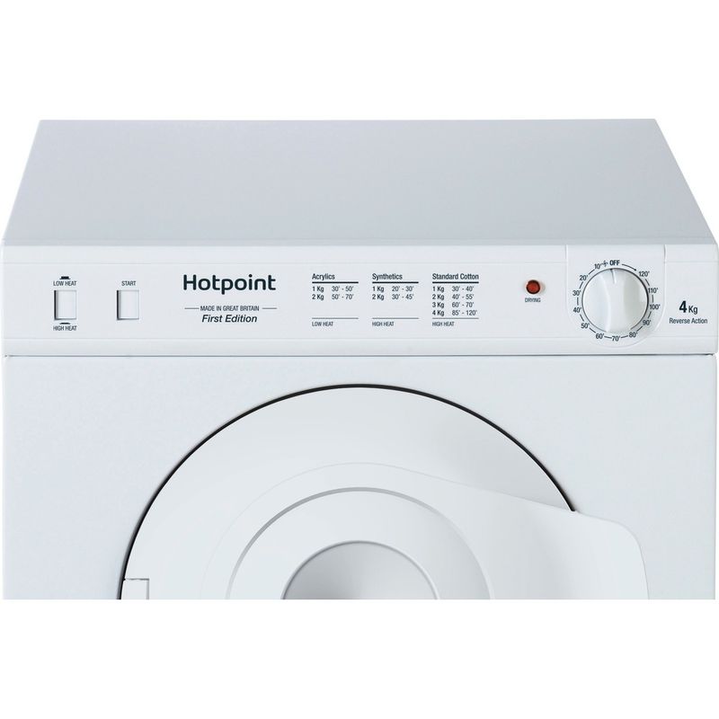 Hotpoint-Dryer-NV4D-01-P--UK--White-Control-panel