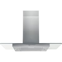 Hotpoint UIF 9.3F LB X 90cm Chimney Island Cooker Hood - Stainless Steel