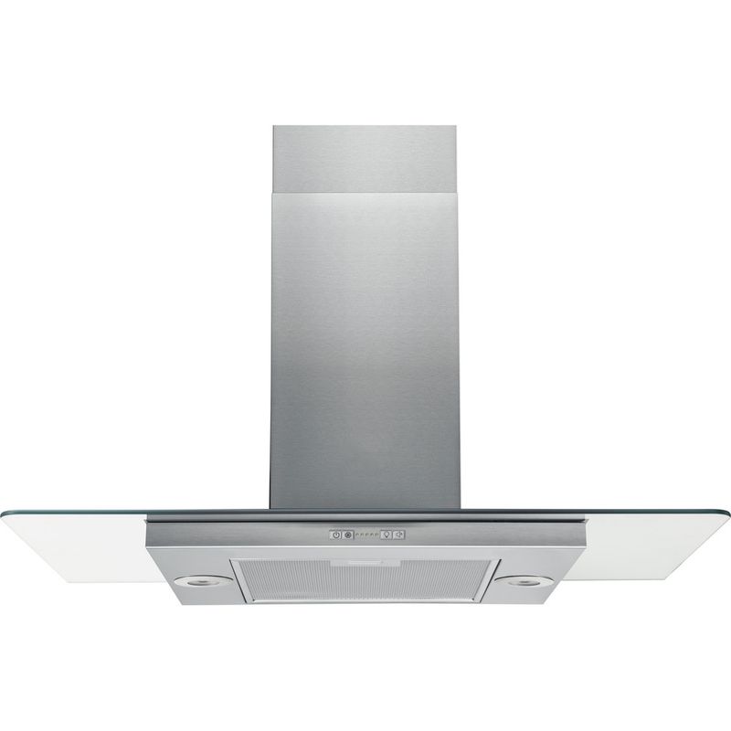 Hotpoint HOOD Built-in UIF 9.3F LB X Inox Island Electronic Frontal
